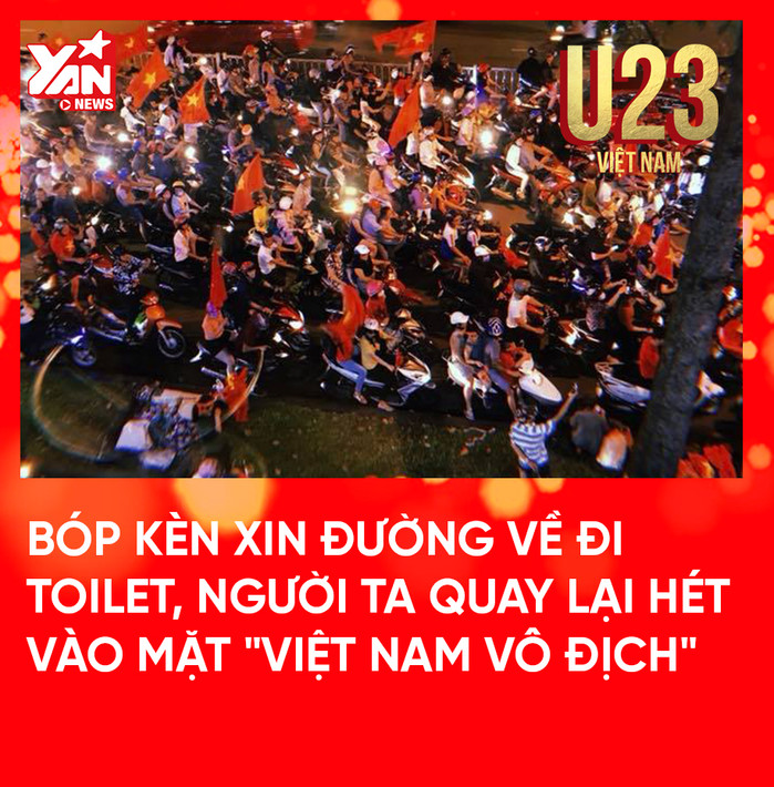 Nhưng không phải ai kẹt trong đám đông giờ đó cũng là đi bão vì có những người bận việc riêng...chẳng hạn như đi toilet này.